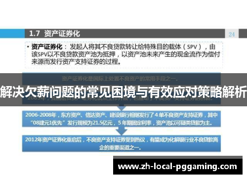 解决欠薪问题的常见困境与有效应对策略解析